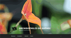 Desktop Screenshot of orchidophilesdequebec.ca